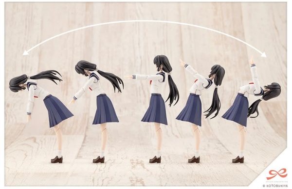 nShop bán mô hình nữ sinh Kuon Yakushiji Touou High School Uniform - Kotobukiya JK044 biên độ cử động cao