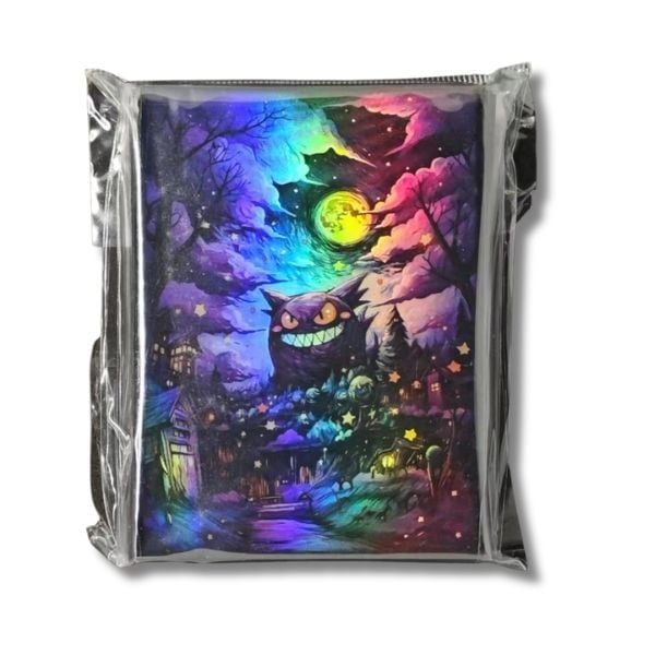 Sleeves bọc bảo vệ bài Pokemon TCG Starry Gengar màu sắc bắt mắt