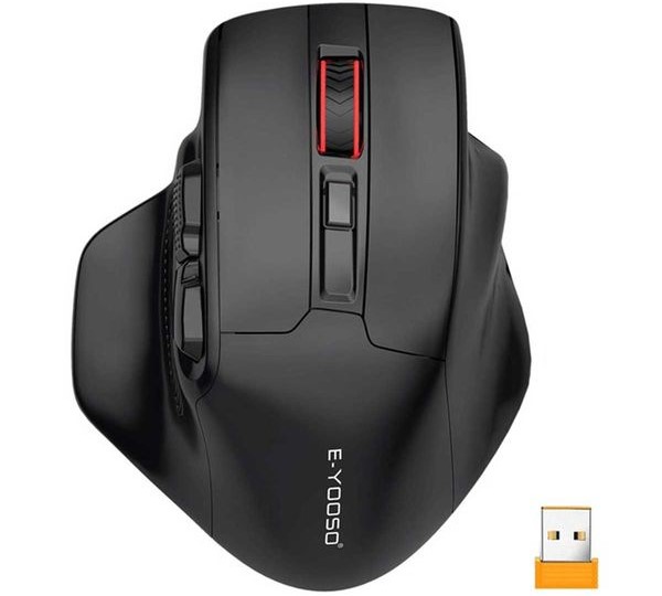 nShop bán chuột không dây Gaming E-YOOSO X-31 Pro USB Bluetooth 2.4G PAW3212 4800 DPI xuất được hóa đơn VAT