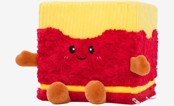 Squarepals Ghế Đệm 30cm Square Stool french fries khoai tây chiên