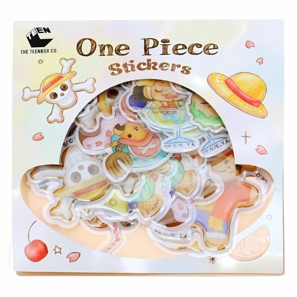 Bộ 20 sticker One Piece Sweets 2 Cool Ngầu