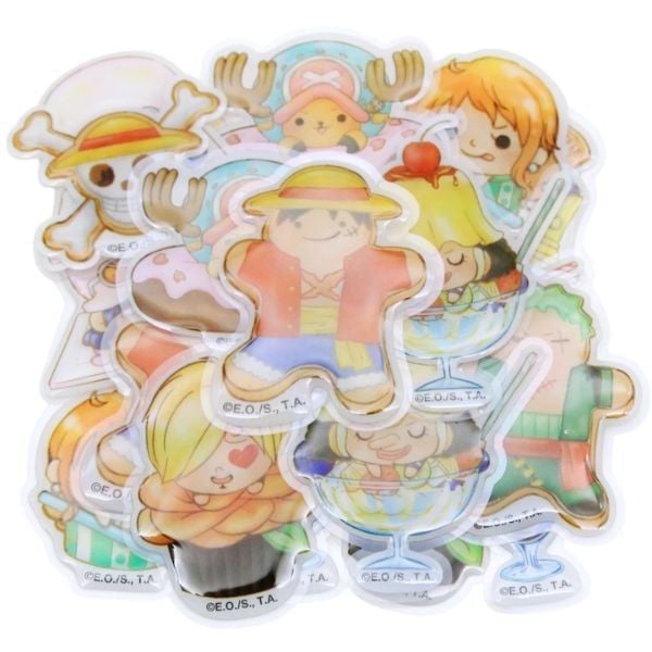 Bộ 20 sticker One Piece Sweets 2 Dành Cho Các Fan Đảo Hải Tặc