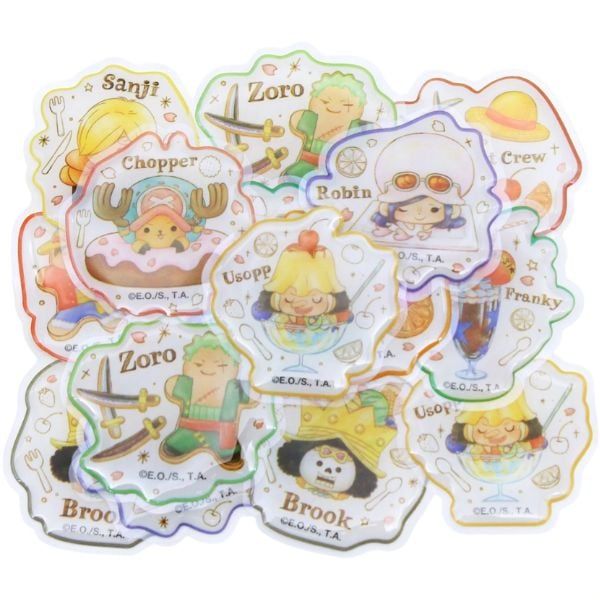 Bộ 20 sticker One Piece Sweets 3 Dành Cho Các Fan Anime Manga