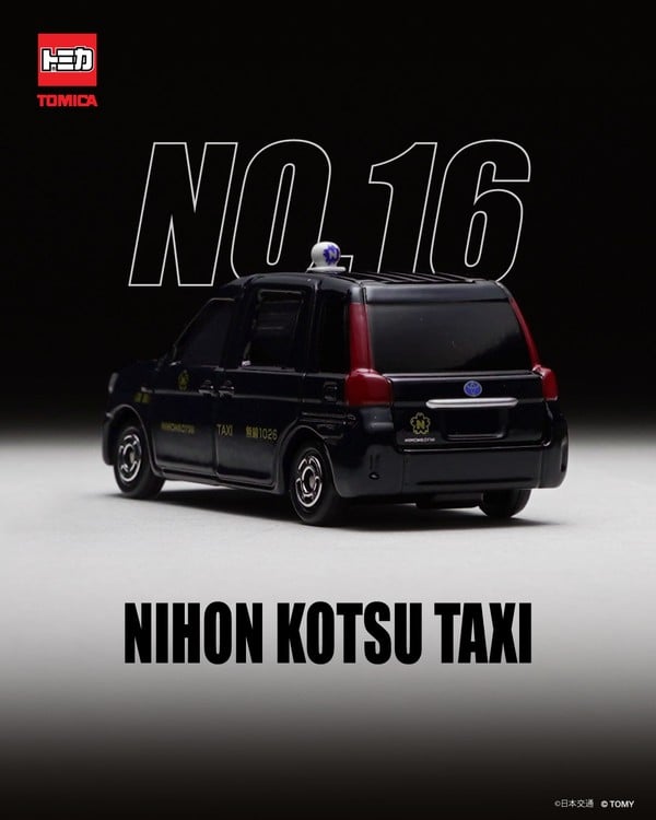 nShop bán Tomica No. 16 Nihon Kotsu Taxi chính hãng Takara Tomy Nhật trang trí sa bàn tiểu cảnh diorama xe JDM