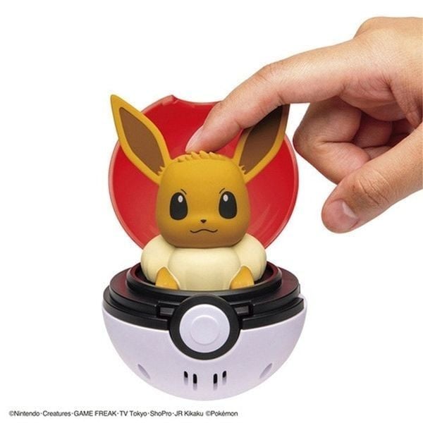 sưu tập đồ chơi Pokemon Pyokopunyu Eevee Bóng Bật Pokemon