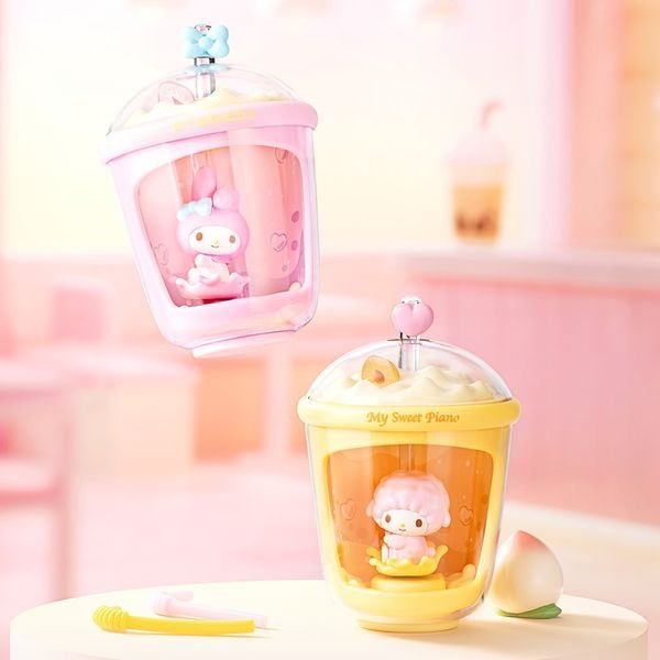 sưu tập mô hình Sanrio Characters Milk Tea Cup Moetch blind box
