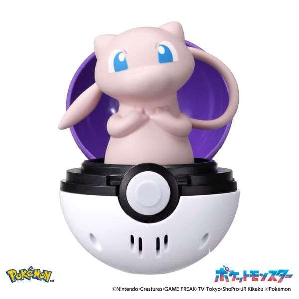 sưu tập mô hình Pokemon Pyokopunyu Mew Bóng Bật Pokemon