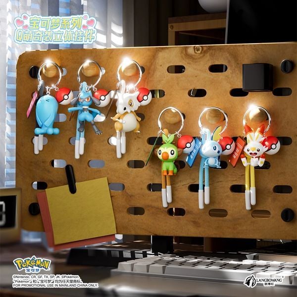 sưu tập Móc khóa mô hình Pokemon Cute Attack nhật bản