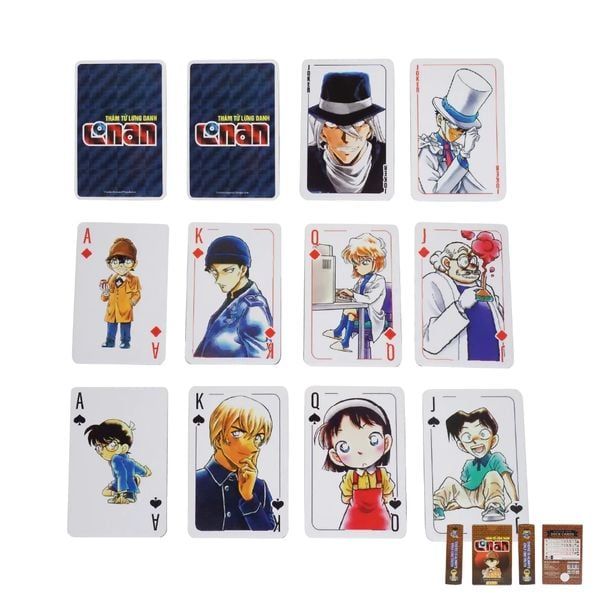 thẻ bài Conan Thám Tử Lừng Danh 54 lá sưu tập Nhật Bản