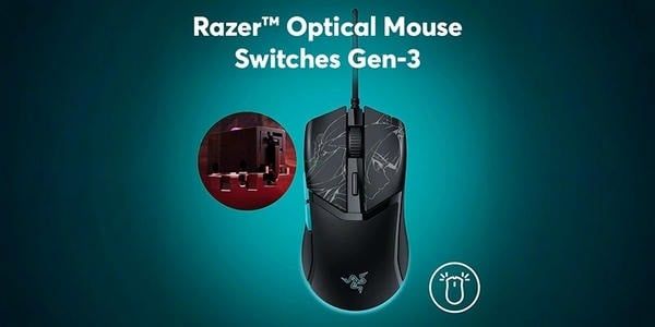 Switch quang học Razer Gen-3 phản hồi siêu tốc và bền bỉ nShop