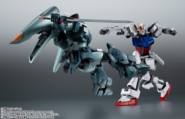 nShop bán Mecha Robot Spirits SIDE MS GAT-X105 Strike Gundam ver. A.N.I.M.E. phạm vi cử động rộng dễ pose dáng