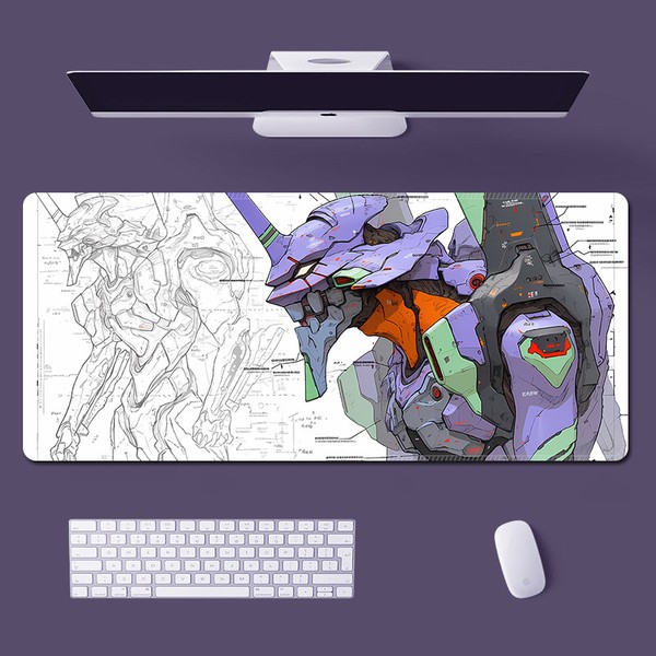 nShop bán Lót chuột gaming mecha Neon Genesis Evangelion khổ lớn full size để vừa chuột và bàn phím