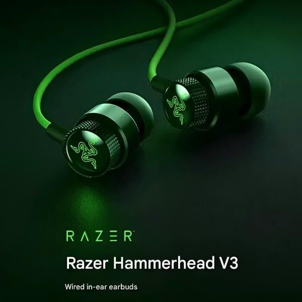 Tai nghe có dây Razer Hammerhead V3 Earbuds