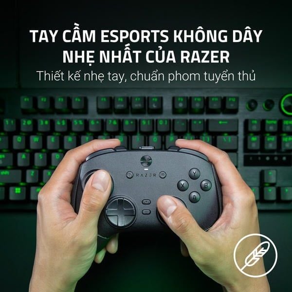 Tay cầm eSports không dây nhẹ nhất của Razer nShop