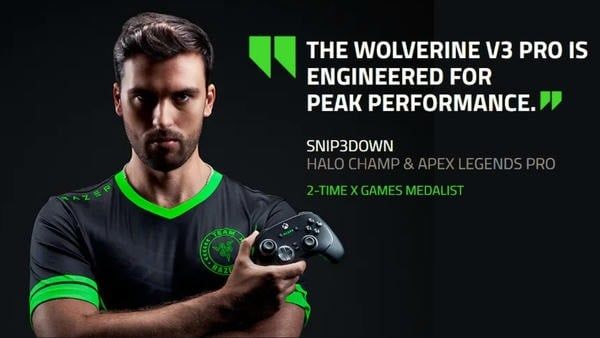 Tuyển thủ chuyên nghiệp Snip3down đánh giá cao hiệu năng của Razer Wolverine V3 Pro