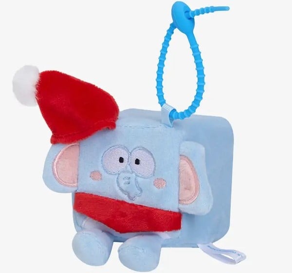 thú bông Squarepals Animal Collection 7cm elephant voi