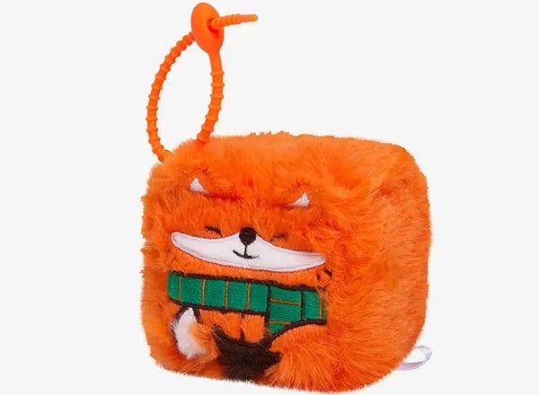 thú bông Squarepals Animal Collection 7cm fox cáo