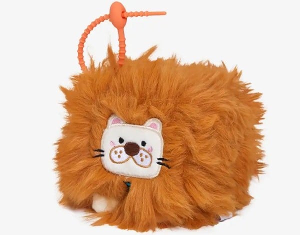 thú bông Squarepals Animal Collection 7cm lion sư tử