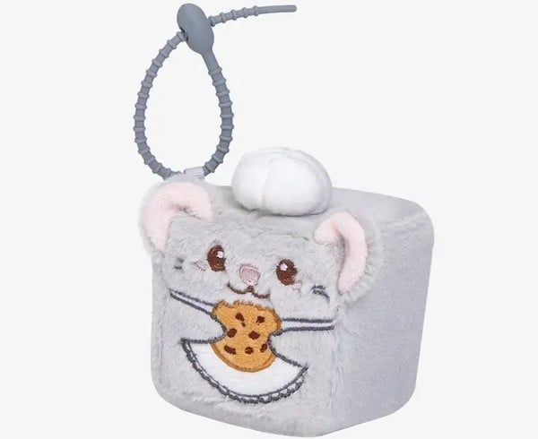 thú bông Squarepals Animal Collection 7cm rat chuột