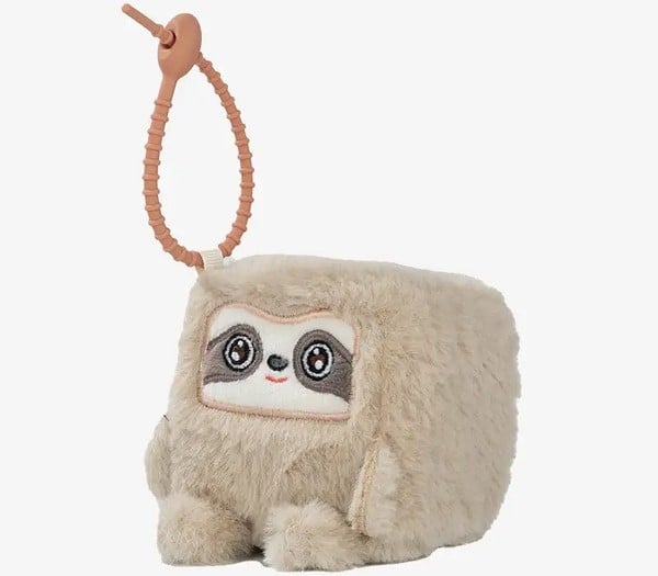 thú bông Squarepals Animal Collection 7cm sloth lười