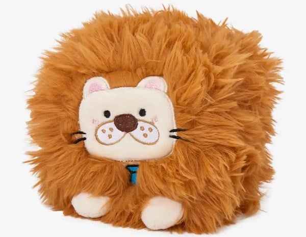 thú bông vuông Squarepals Animal Collection 10cm lion sư tử