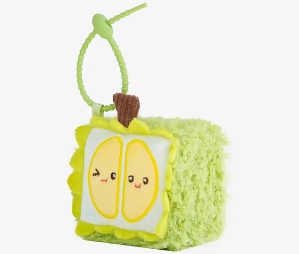 thú bông vuông Squarepals Fruit Collection 7cm durian sầu riêng