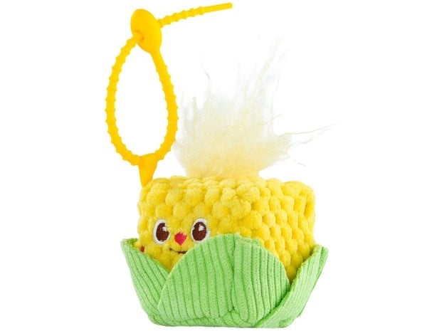 thú bông vuông Squarepals Vegetable Collection 5cm corn bắp ngô