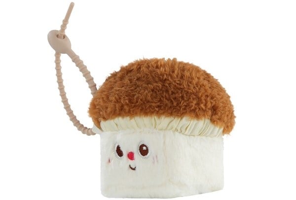 thú bông vuông Squarepals Vegetable Collection 5cm mushroom nấm