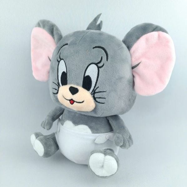 Thú nhồi bông Tom & Jerry - chuột Tuffy 20cm - màu sắc chi tiết