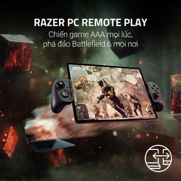 Tính năng PC Remote Play trên Razer Kishi V3 Pro XL nShop