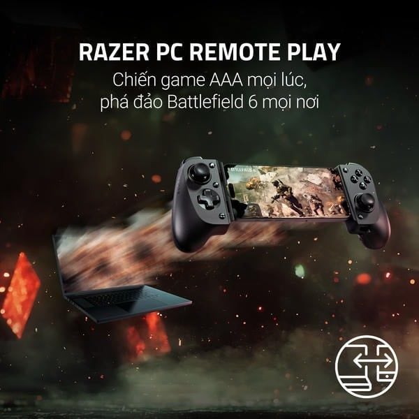 Tính năng Razer PC Remote Play trên Kishi V3 nShop