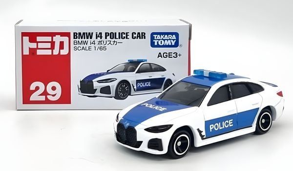 Tomica No. 29 BMW i4 Polica Car Chính Hãng