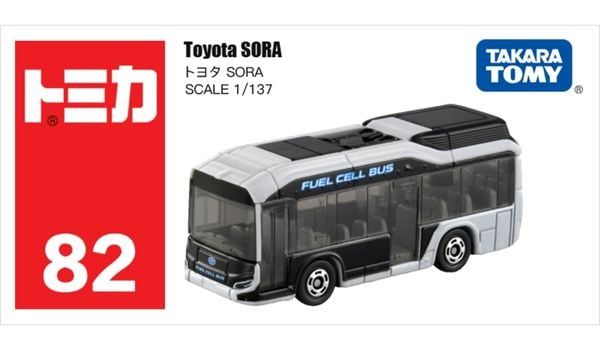 Tomica No. 82 Toyota Sora Chính Hãng Takara Tomy
