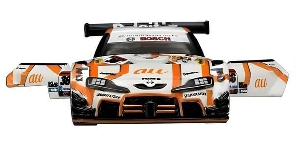 Tomica Premium Racing Toyota GR Supra au TOM có màu sơn chi tiết