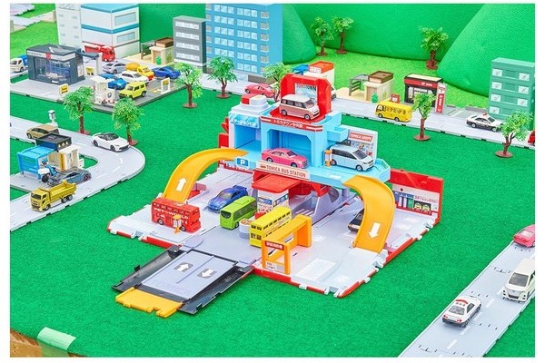 nShop bán Diorama Tomica Vehicle Town Transforming Double-Decker Bus xe đồ chơi phát triển trí tuệ cho trẻ nhỏ