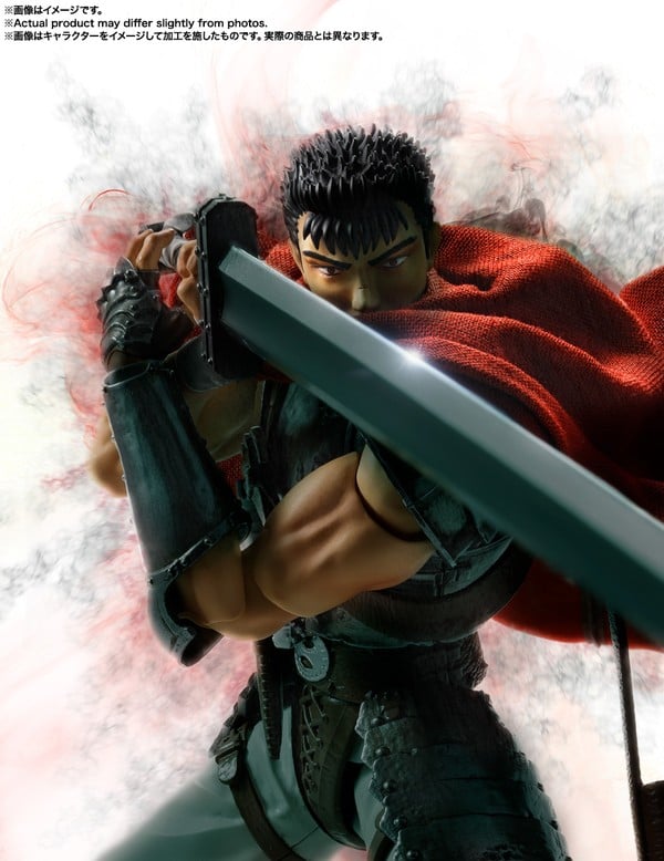 nShop bán mô hình S.H.Figuarts Guts The Band of The Hawk - Berserk phong cách hiệp sĩ Trung Cổ khớp tốt