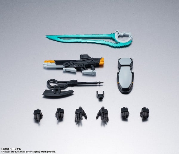 Các phụ kiện vũ khí của mô hình GQuuuuuuX - Gundam Universe Tamashii Nations Bandai