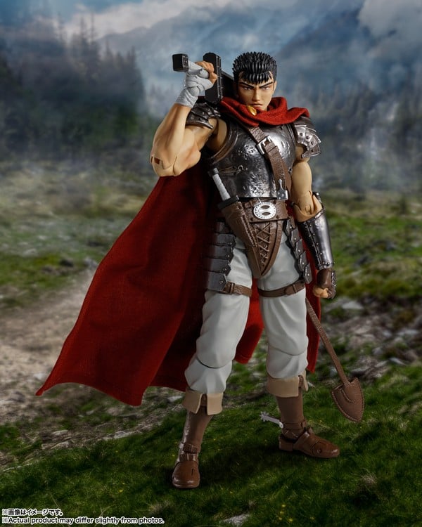 nShop bán mô hình S.H.Figuarts Guts The Band of The Hawk - Berserk khớp tốt biên độ cử động cao