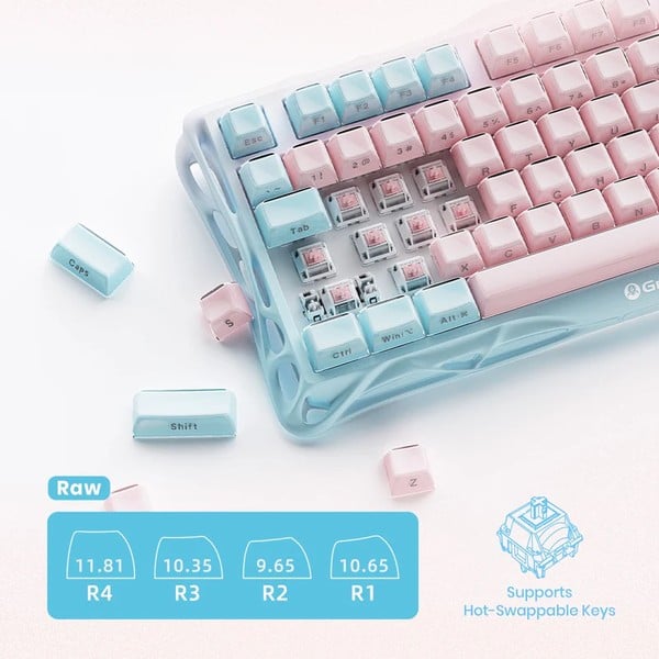 nShop bán Bàn phím cơ không dây GravaStar Mercury K1 Lite Special Edition thiết kế thanh lịch độc đáo chất lượng cao