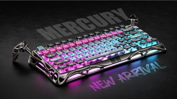 Bàn phím cơ từ tính chính hãng GravaStar Mercury V75 Pro Cyberpunk phân phối tại nShop bảo hành 12 tháng