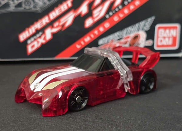 nShop bán SUPER BEST Belt DX Drive Driver & Shift Brace LIMITED CLEAR âm thanh hiệu ứng như phim Kamen Rider