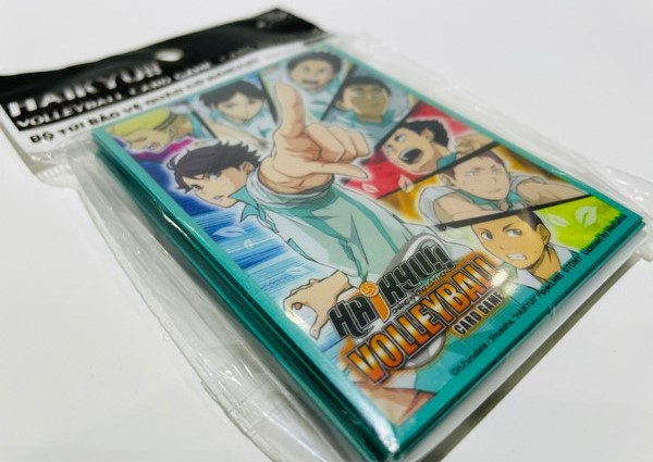 nShop bán HCP-03 Bộ Túi Bảo Vệ Quân Cờ Haikyu!! Phiên Bản Aobajosai bảo vệ thẻ bài TCG chống trầy kháng nước