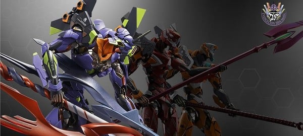 Metal Build Evangelion Eva Unit 01 30th with Spear of Gaius là phiên bản đặc biệt kỉ niệm 30 năm ra mắt series