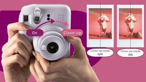 Thao tác xoay ống kính đơn giản để kích hoạt chế độ chụp cận cảnh (Close-up)