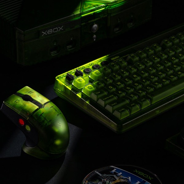 nShop bán Chuột Không Dây 8BitDo Retro R8 Mouse Xbox Edition Combo bàn phím cơ Retro 87 Xbox Edition