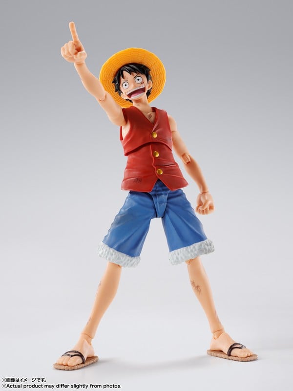 nShop bán Figure S.H.Figuarts Monkey D. Luffy Romance Dawn - One Piece chính hãng sơn đẹp sắc nét giá tốt