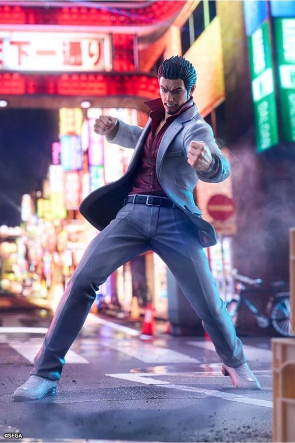 nShop bán mô hình figure Kazuma Kiryu 1-6 Yakuza Official Statue - Kotobukiya PV220 trưng tủ bàn làm việc