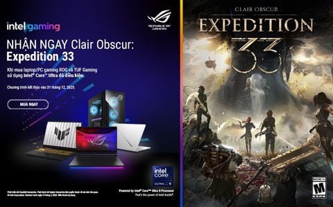 MUA LAPTOP ASUS ROG TRANG BỊ INTEL CORE ULTRA – NHẬN GAME CLAIR OBSCUR