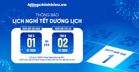 THÔNG BÁO LỊCH NGHỈ TẾT DƯƠNG LỊCH 2026
