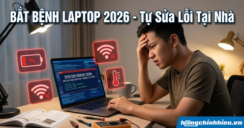 Các Lỗi Thường Gặp Trên Laptop & Cách Khắc Phục Nhanh Nhất (2026)